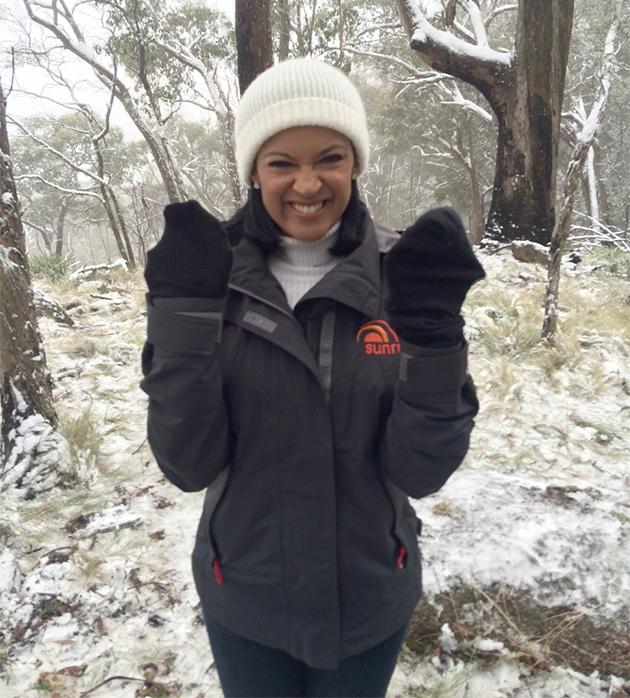 If you forget your gloves - socks totally do the trick :) #sun7 <a href="/nualahafner/">nuala hafner</a>