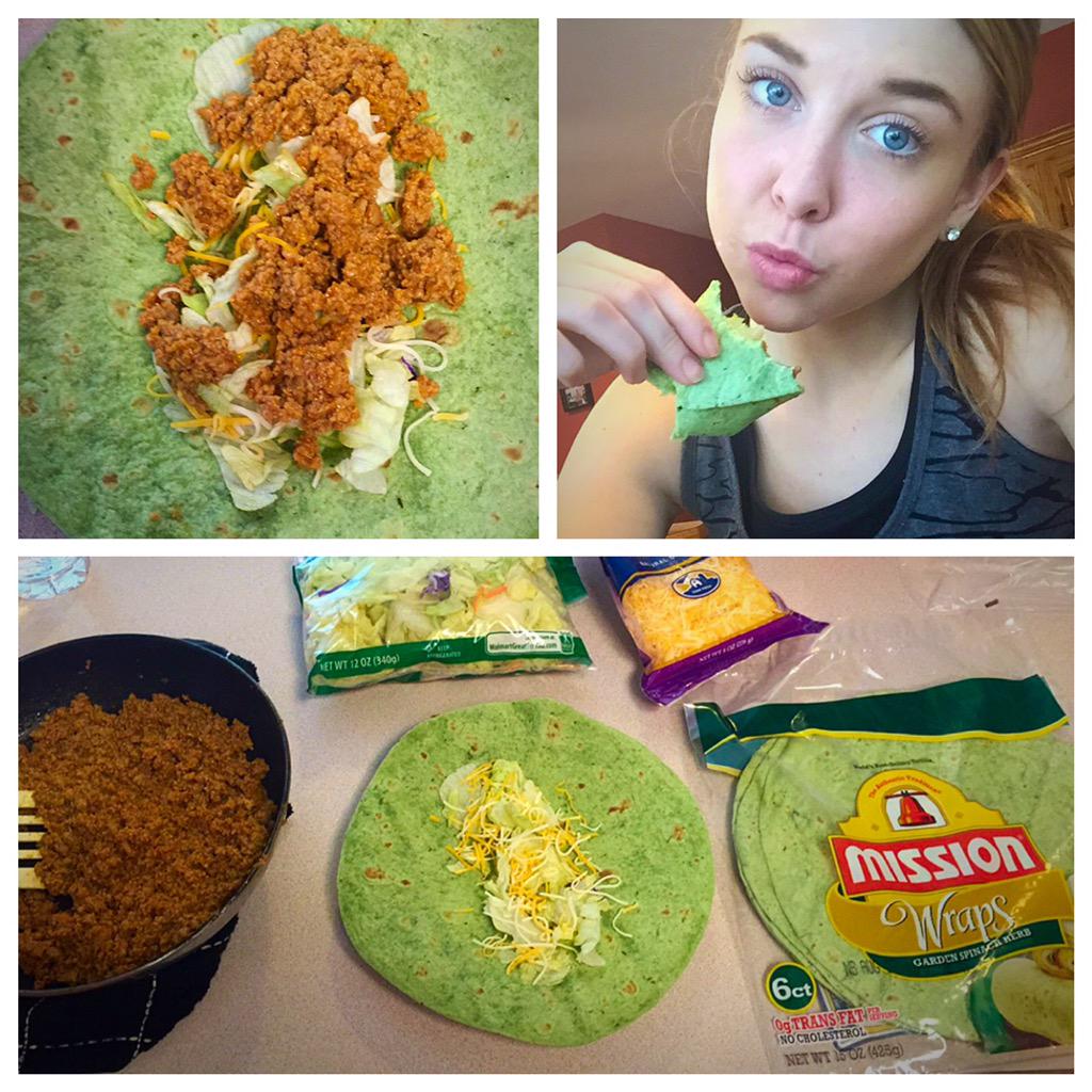 PetiteBeast1's tweet photo. It's #mealprep Sunday &amp; for this week I've made turkey soft-tacos on garlic, spinach, &amp; herb wraps. #fitfam #fitfood http://t.co/XIVutM1kUv