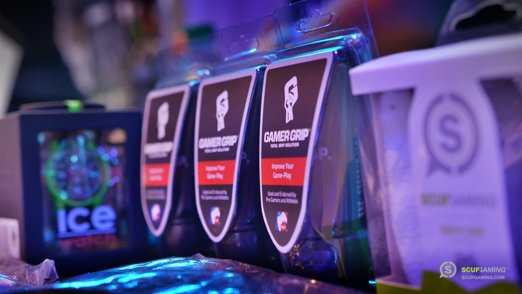 ScufGaming's tweet photo. If you’re at the @UMGEvents #SCUF40K, stop by our booth and pick up a bottle of @GamerGripUSA at a special discount! http://t.co/RZmS55km83