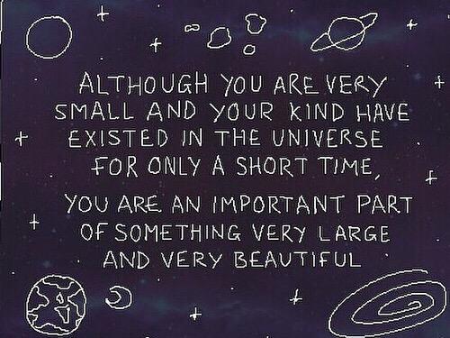 HisDarlingxo's tweet photo. You ARE important. You make a difference here. So smile and be thankful. ❤️✨ http://t.co/k03YKkVngs