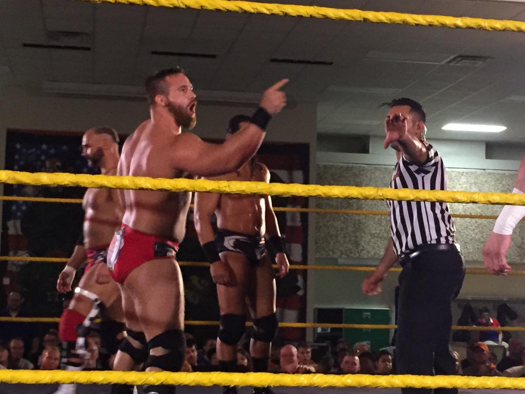yanosov616's tweet photo. @DashWilderWWE & @ScottDawsonWWE always steal the show! Nothing new though. #MoreTVTime @TripleH #NXTJacksonville 🙌🏼 http://t.co/RC1oJReFzo