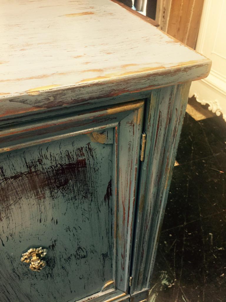cappyw1's tweet photo. Painted &amp; Distressed Buffet. Dusty Denim with Gold accents $200
#painted #distressed #cappyscorner #Facebook http://t.co/5PbXMCHPEs