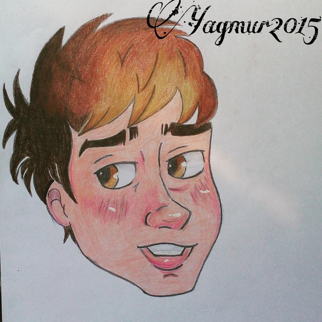 Heey Calum!! I love you man♡☀✨ #fanart5sos @Calum5SOS