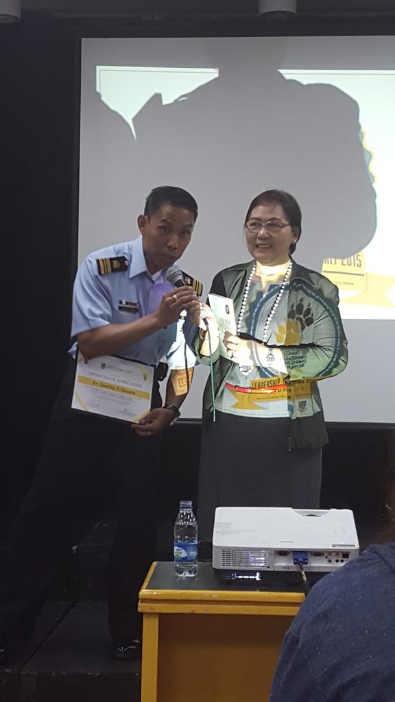 UST_ASC's tweet image. 1ST #CLAP2015 SPEAKER

Mr. Jojo Sayson (NASA Scientist)
&quot;Be grateful and stay motivated!&quot;