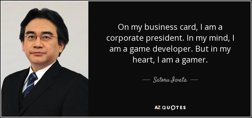 Boogie2988's tweet photo. If more CEOs were actual gamers like this legend our hobby would be so much greater.
#ThankYouIwata http://t.co/n4FPwSIXBt