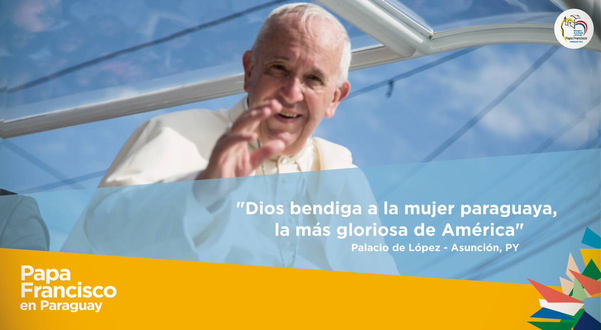PapaEnPy's tweet image. ¡Aguyje Santo Padre! Buen viaje, te esperamos pronto #PapaEnPy