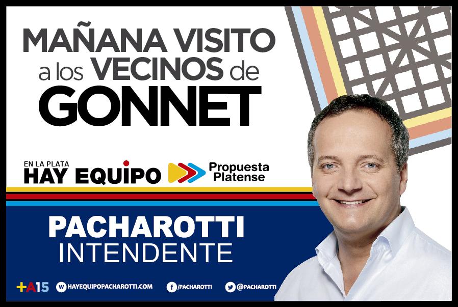 Pacharotti's tweet photo. Mañana camino #Gonnet y #Tolossa para hablar con vecinos y comerciantes sobre nuestra #PropuestaPlatense. #HayEquipo http://t.co/ttqFiHlSon