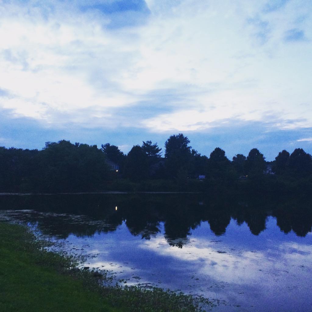 MRotellaWx's tweet photo. Evening lake runs to clear the mind. #gorgeous #nature #gunnerslake #mdwx #lakeruns #workitout http://t.co/C01LEa1Xag