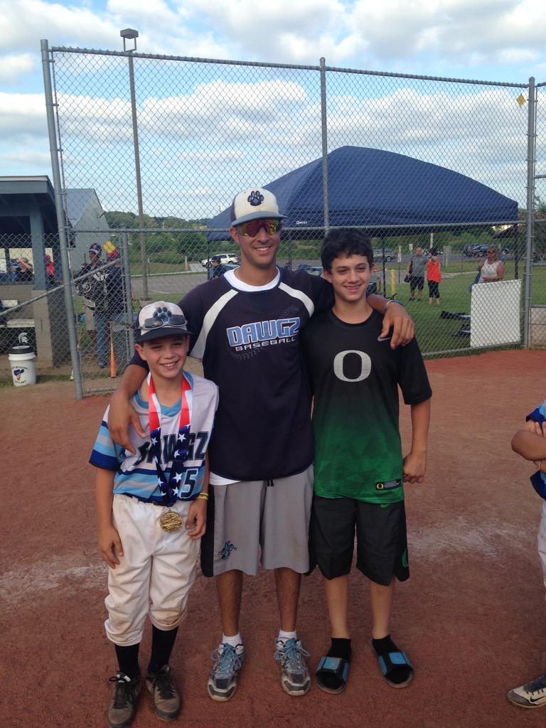 DeanGlassberg's tweet photo. @DawgzBaseball We will miss you Pete!  #playwitpassion http://t.co/zgufwFNvjo