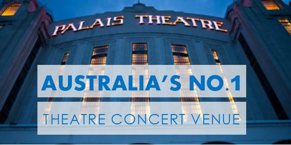 <a href="/PalaisTheatre/">PalaisTheatre</a> is Australia's No.1 Theatre Concert Venue...AGAIN! The only Aus venue in <a href="/Pollstar/">Pollstar</a>'s top 100. Hooray!