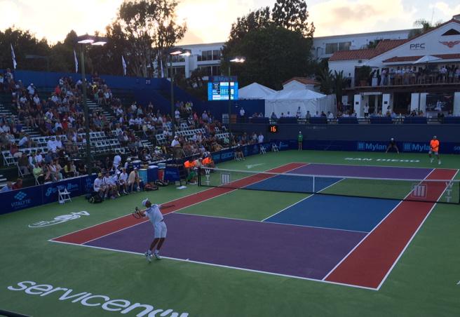 CTstringer's tweet image. James Blake on opening night of WTT for @SDAviators!