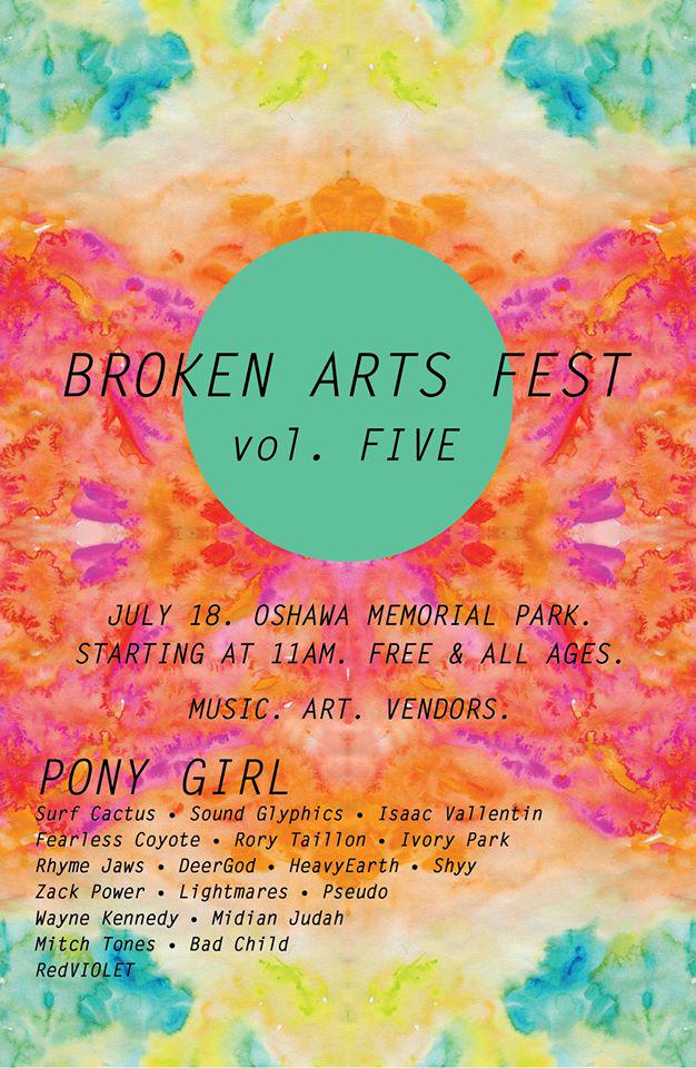 brokenartsca's tweet photo. We want you to come out to Broken Arts Fest on Saturday July 18th! http://t.co/RyjVmV3Emg