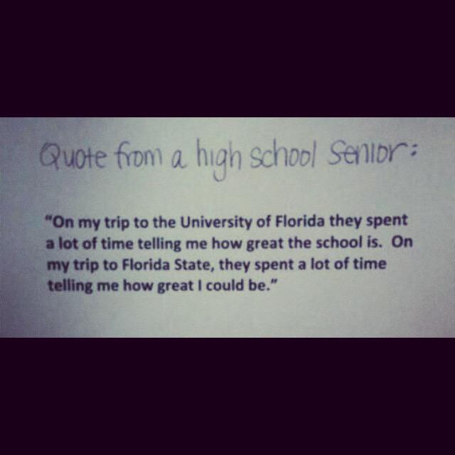 MadisonSocial's tweet photo. What @fsuzeigler has challenged us Noles to do is share why FSU is #somuchmorethanfooball. Saw these once and saved http://t.co/mP6OpQwf43