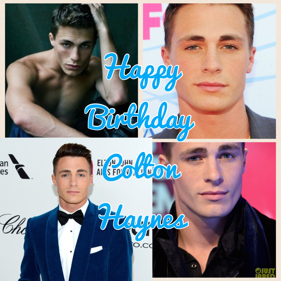 Happy Birthday Colton Haynes  