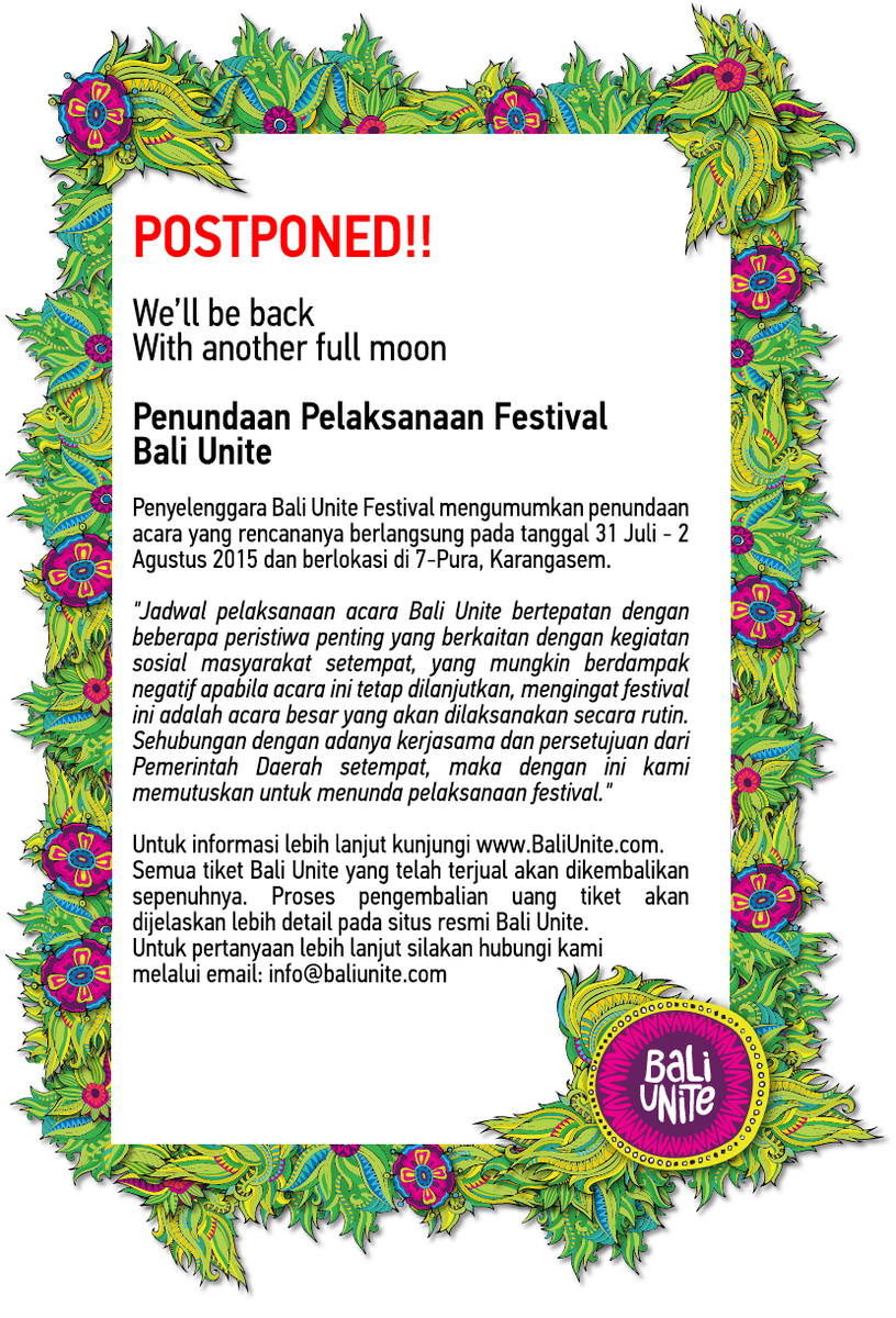 Bali Unite tweet media