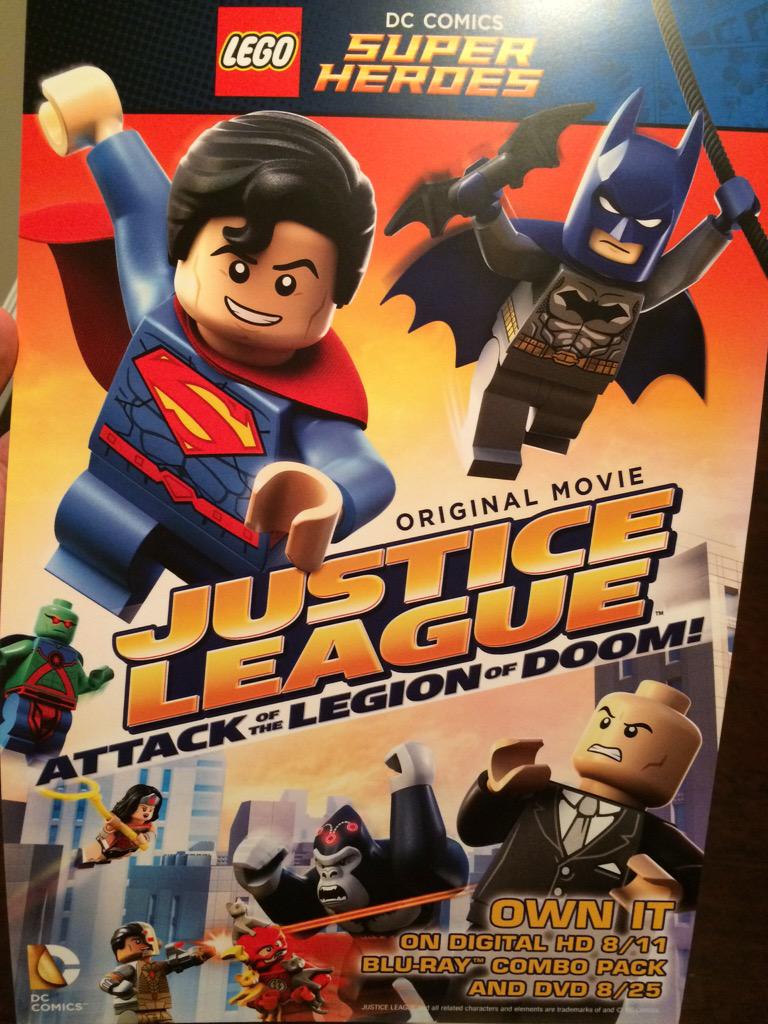 Thanks to everyone who came out to the premiere of LEGO Justice League: Attack of the Legion of Doom! #SDCC2015