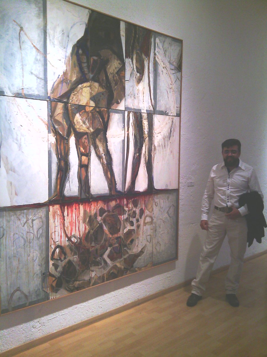 picassoarandas's tweet image. En la exposición de pintura de mi gran amigo y artista Antonio Ramirez Chavez.
