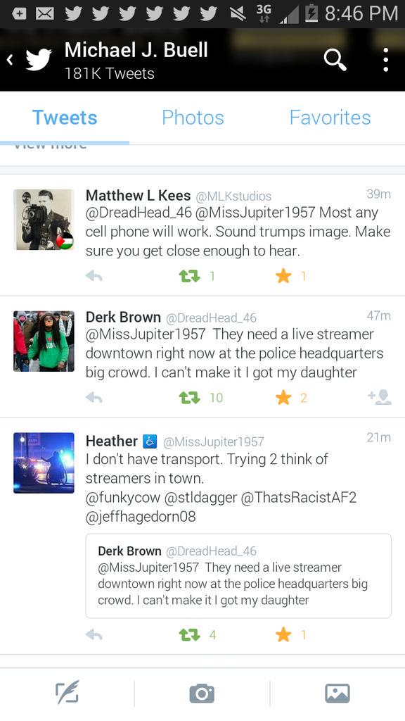 buell003's tweet photo. #Breaking! Multiple Accounts #SaintLouis Police are #Macing, #Assaulting, & #Arresting protesters cc: @aclu_mo #SLMPD http://t.co/vNmgCXJwFS
