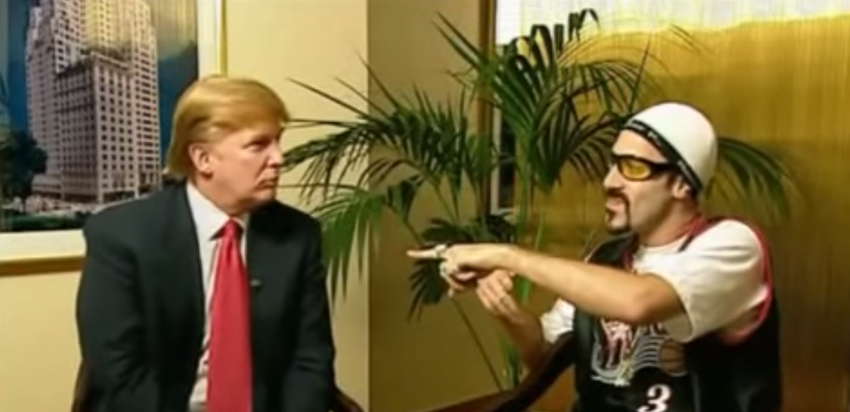 Check hoe Donald Trump destijds al een l*l was tijdens Da Ali G show ow.ly/Pwg3c