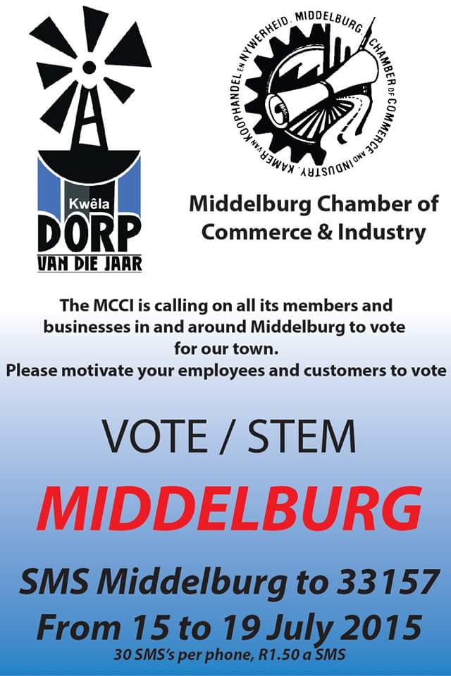 Almost time to vote #DorpVanDieJaar #copythat #mpumalanga #ThisisMburg #meetsouthafrica @middelburgmall