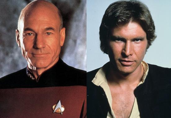 Two stars were born: From to Happy Birthday Harrison Ford and Sir Patrick Stewart! 