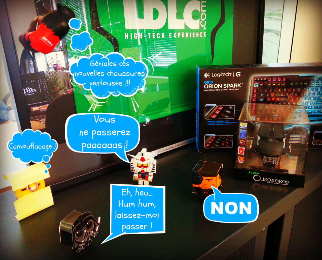 LDLC's tweet image. Un clavier Logitech et une souris Razer à gagner ici :