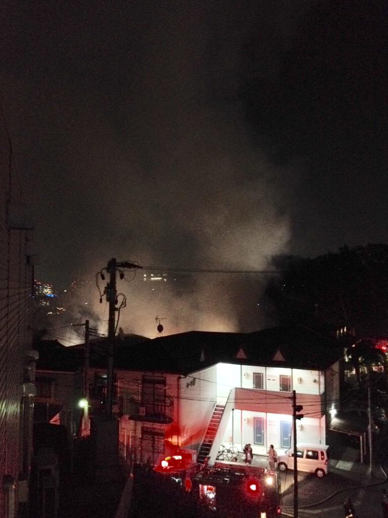 qomolangma8848's tweet image. 仙台の八木山香澄町で火事