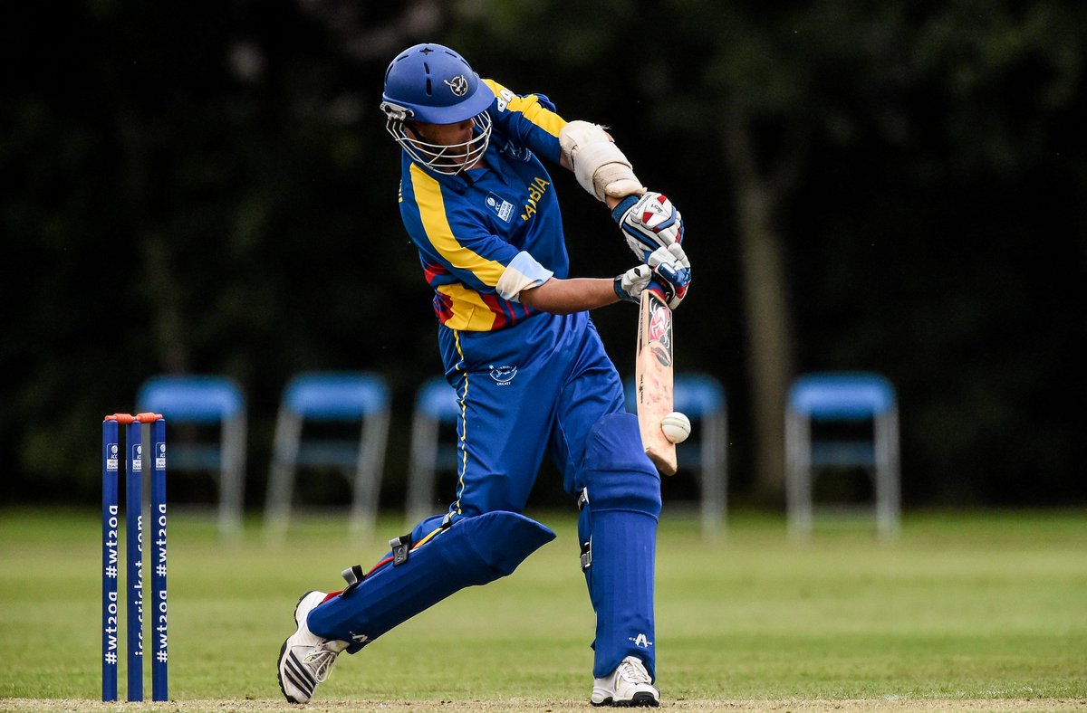 In today's earlier match, Namibia recorded at comfortable 7 wicket win over USA icc-cricket.com/world-t20-qual… #wt20q