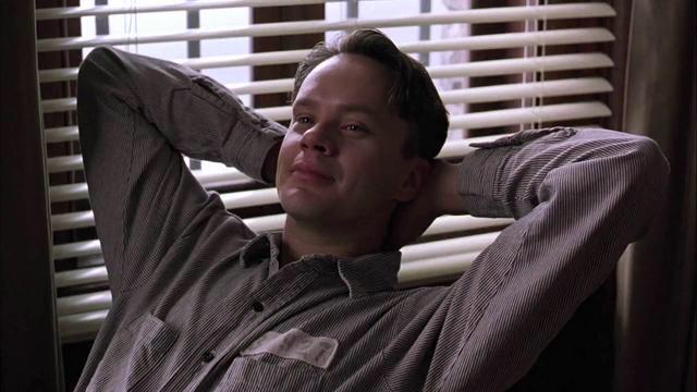 Prisone Guards Andy Dufresne from Shawshank redemption