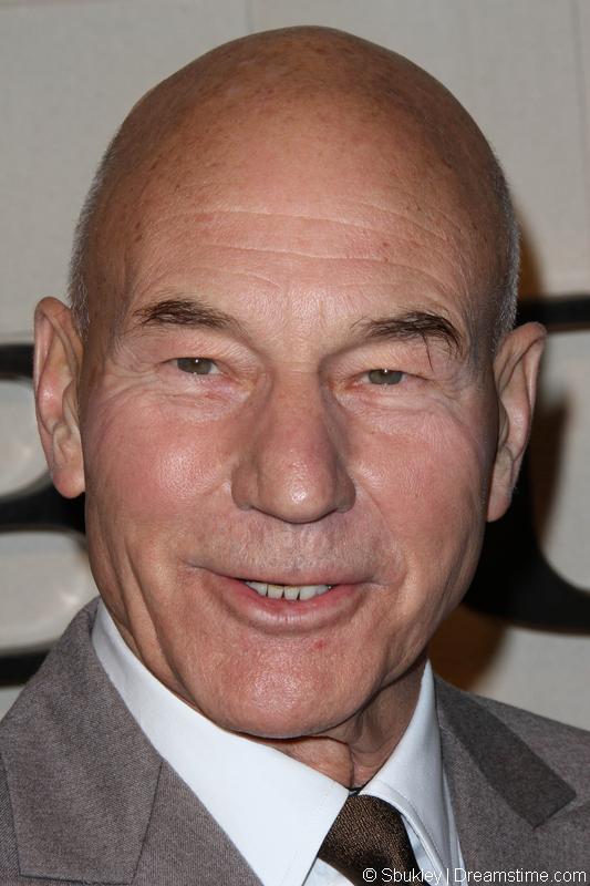 Captain Jean Luc Picard and Professor Xavier. Happy birthday, !  