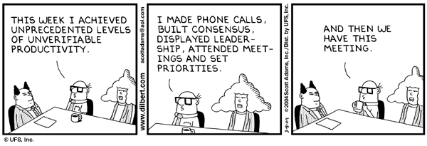 Meetings...