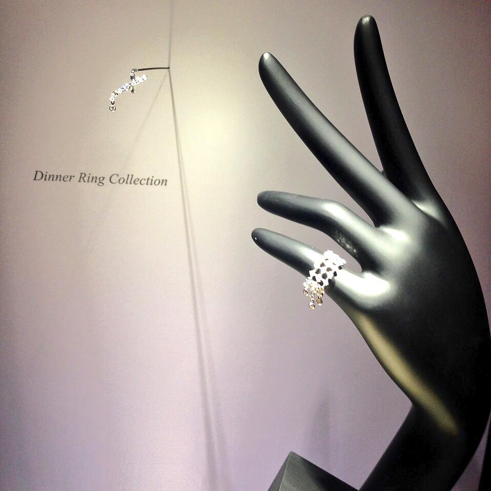 展示会取材】「ミキモト」新作のピンキーリング 