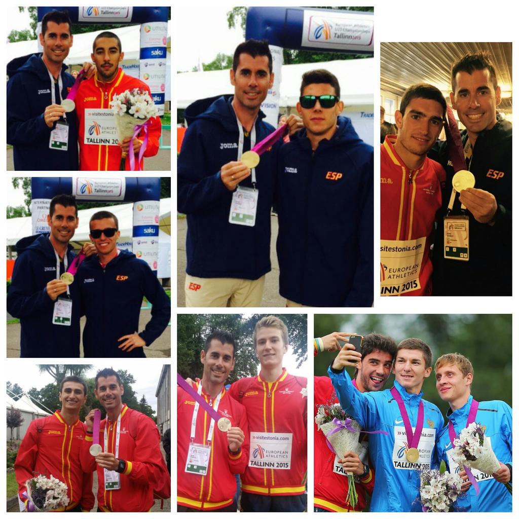 javibermejo228's tweet photo. Estos son los 7 medallistas. 
1 ORO 🔝🌟
4 PLATAS🔝⭐⭐⭐⭐
2 BRONCES 🔶🔶
17 FINALISTAS 
#atletismo
#Tallinn2015
#Spain http://t.co/lcqh4xpBX7