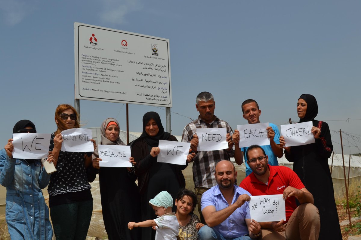 CoopsEurope's tweet photo. #WhyDoICoop campaign goes beyond Europe! #Palestinian #coop of #women tell the world why they coop! Thank u! #coops http://t.co/q0mvRXTYdo