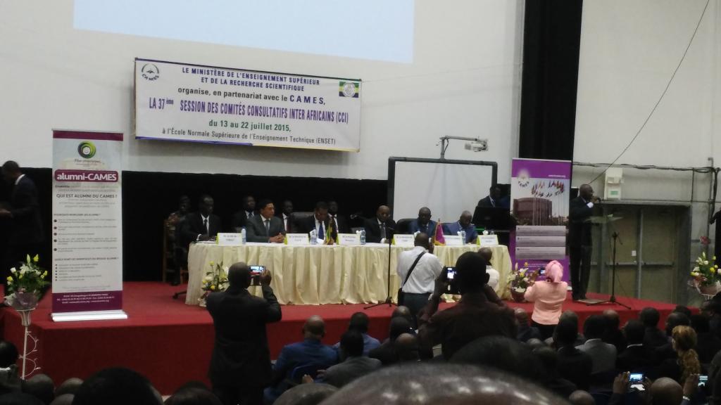 La cérémonie débute #CAMES <a href="/MesrsGa/">Enseignement Sup</a> #MonGabon