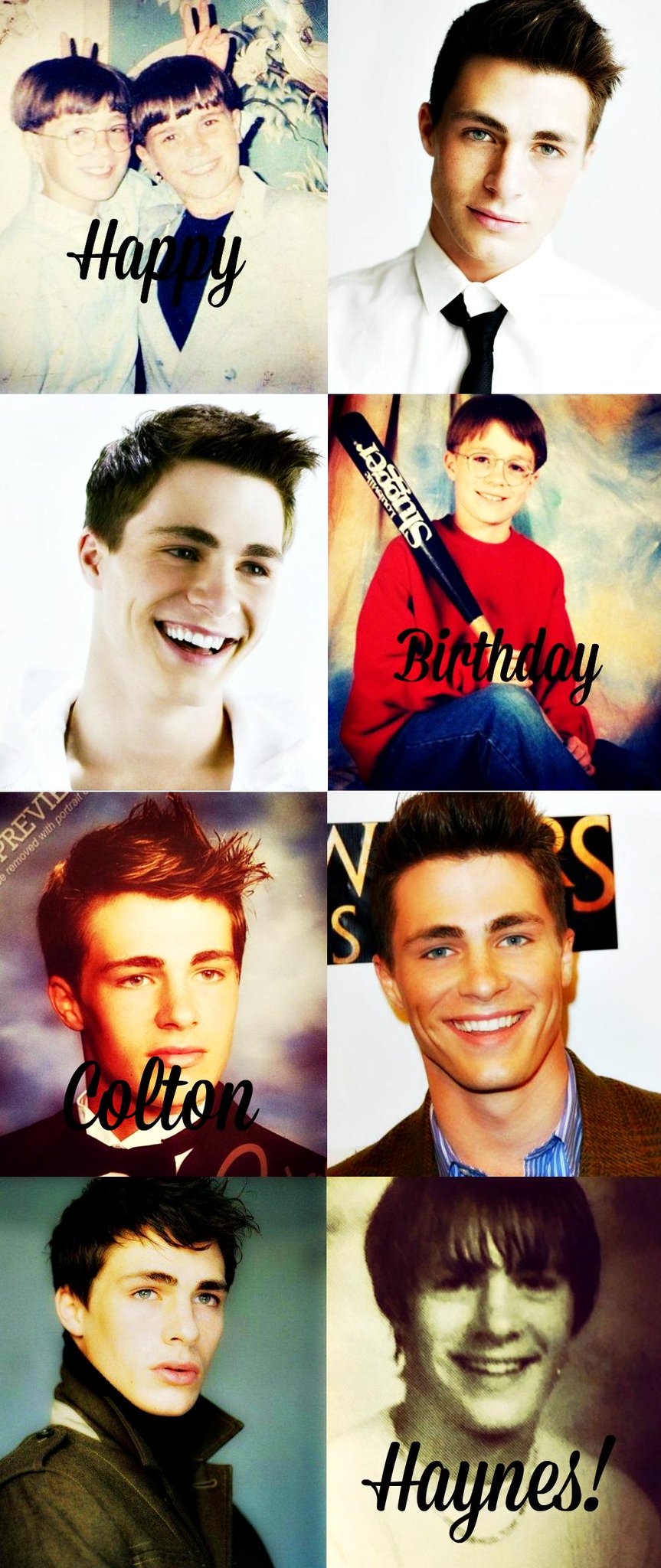 Happy Birthday Colton Haynes! 