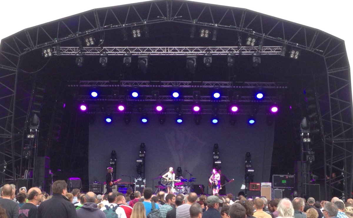 View from out front of us opening for <a href="/RobertPlant/">Robert Plant</a> as part of the brilliant <a href="/fcforestlive/">Forest Live - Forestry England</a> gigs. So. Much. Fun!!! :)(: