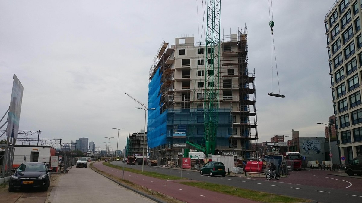 <a href="/stabielprefab/">Stabiel Management</a> montage White Nile <a href="/OuwehandBouw/">Ouwehand</a>. 34 dgn 11 bouwlagen. Laatste montageweek. Binnen planning: tevreden!