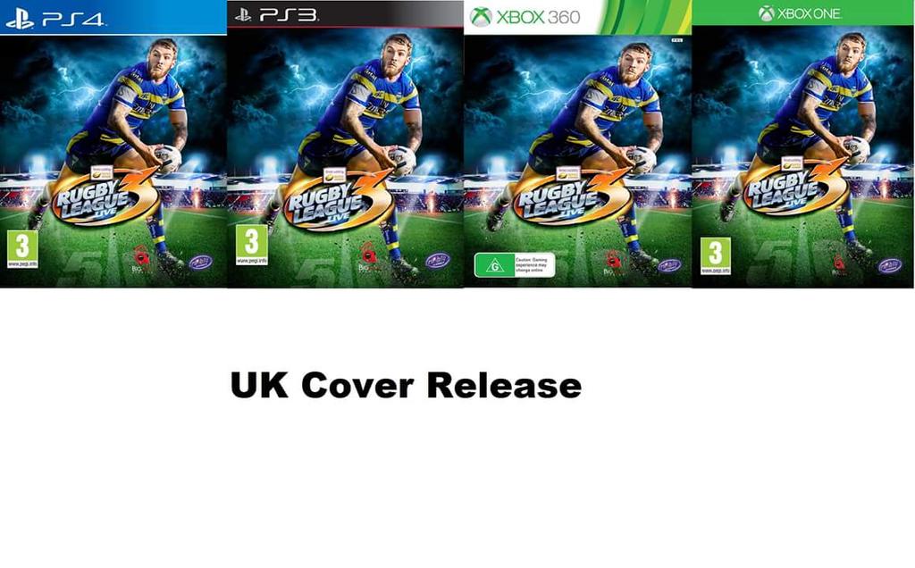 beardbeerbloke's tweet image. As predicted months ago @Darylclark9 will be the cover star of #rugbyleague live 3