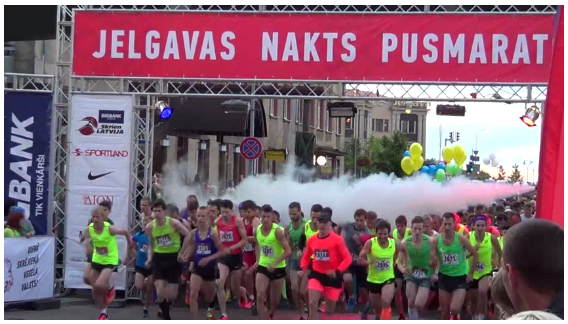 SeeMyRun's tweet image. Jelgavas nakts pusmaratona personalizētie video pieejami seemyrun.lv! @JelgavaLV @SkrienLatvija