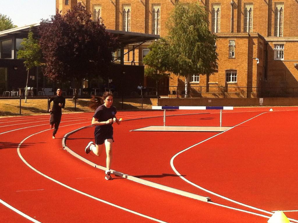 FCCPE's tweet photo. Working on pacing at the motivate athletics event @Acosteele http://t.co/akfjevL8NH