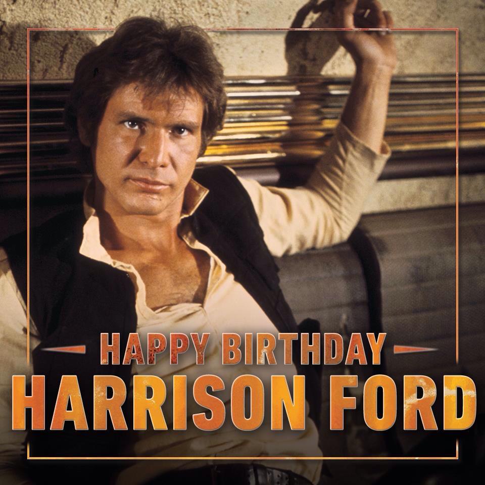 Happy Birthday Harrison Ford er wird heute 73 Jahre alt. 