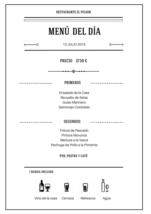 Elpicaor_ibi's tweet photo. Ya tenemos el Menu 13 de Julio 2015 – Restaurante el Picaor disponible en nuestra web: http://t.co/NKMYylbTeh ¿Vi… http://t.co/zcsUp9g3Da
