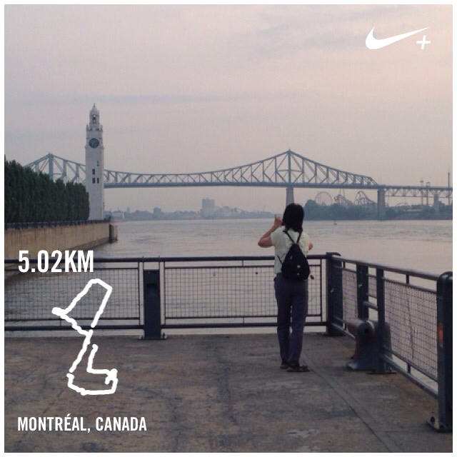 saube's tweet photo. #Montreal matin en photo BySaube again #ontherun I just ran 5.02 km with Nike+. http://t.co/kVLucdYQ8w #nikeplus http://t.co/F0ILpgXDlS