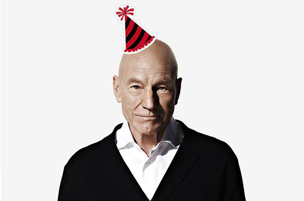Happy Birthday, Patrick Stewart! Sweet 75 ) 