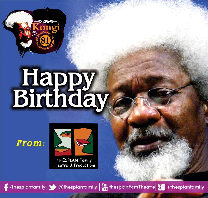 We celebrate our literary icon, the teacher,our intellectual avatar, Wole Soyinka! Happy birthday WS 