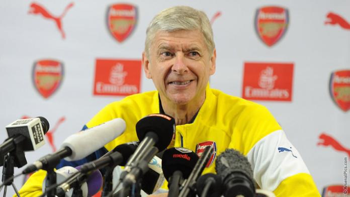 Arsenal's tweet image. Read a transcript of boss' press conference as he talks #ArsenalSingapore, @PetrCech and more arsn.al/NSR1FL