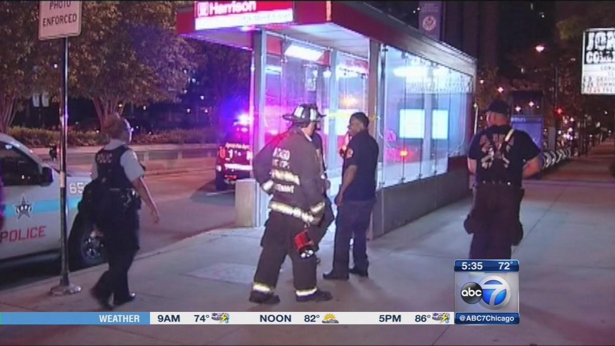 ABC7Chicago's tweet photo. Man dies after falling onto CTA tracks at Red Line Harrison stop http://t.co/cUanIlnMTM http://t.co/3aAYPyDGQC
