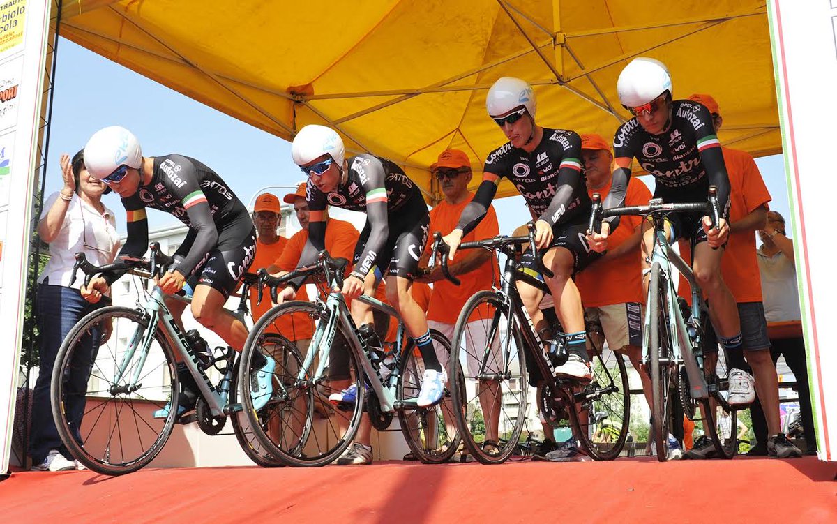 I ragazzi continuano a vincere! Un altro titolo italiano juniores cronosquadre per la Contri Autozai con #SemprePro!