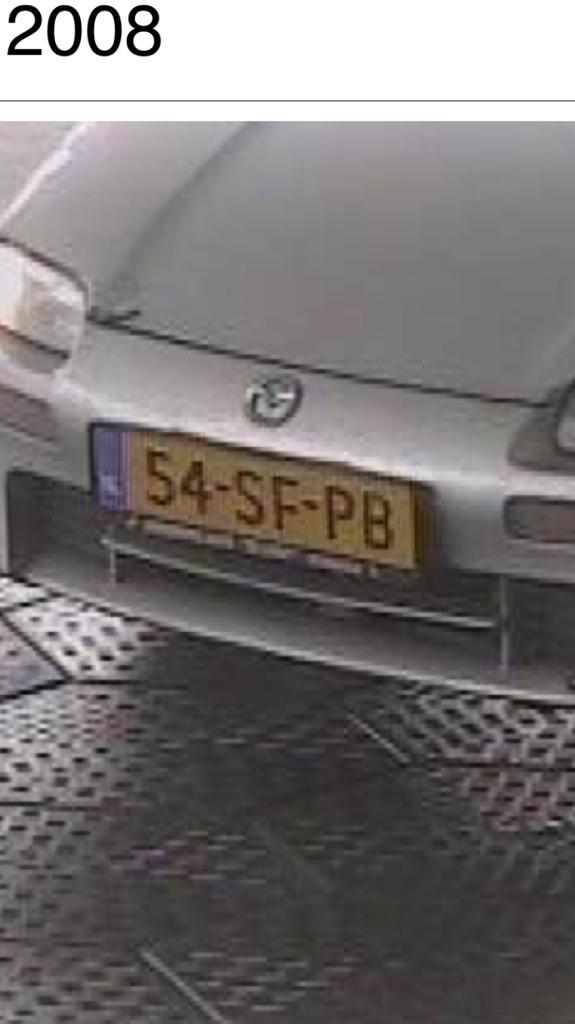 _doorrijder's tweet photo. Nieuwe #doorrijder #dief #valskenteken 54-SF-PB http://t.co/ZZGCINncuq